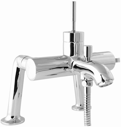 Larger image of Deva Evolution Bath Shower Mixer Tap With Shower Kit.