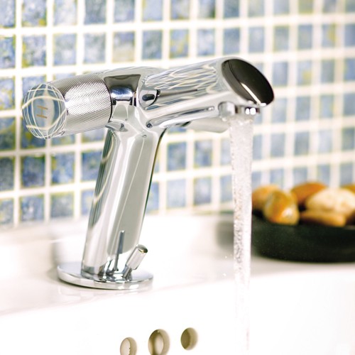 Example image of Deva Hybrid Mono Basin Mixer Tap With Pop Up Waste.