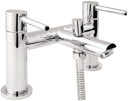 Deva Gold Insignia Bath Shower Mixer Tap With Shower Kit.