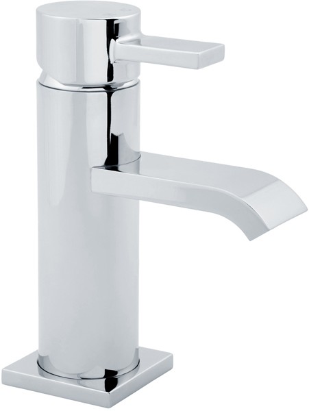 Larger image of Deva Linx Mono Basin Mixer Tap With Pop Up Waste (Chrome).