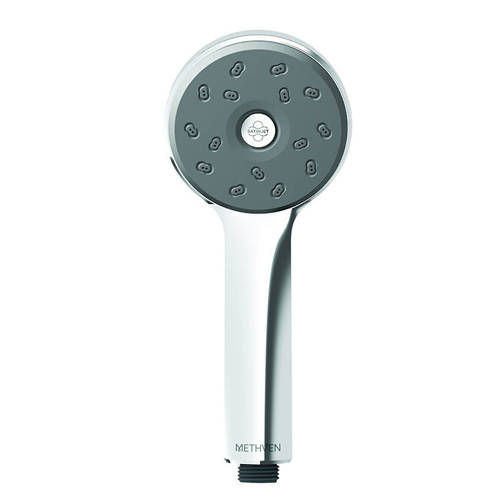 Deva Methven Maku Satinjet Shower Handset (Chrome & Graphite).