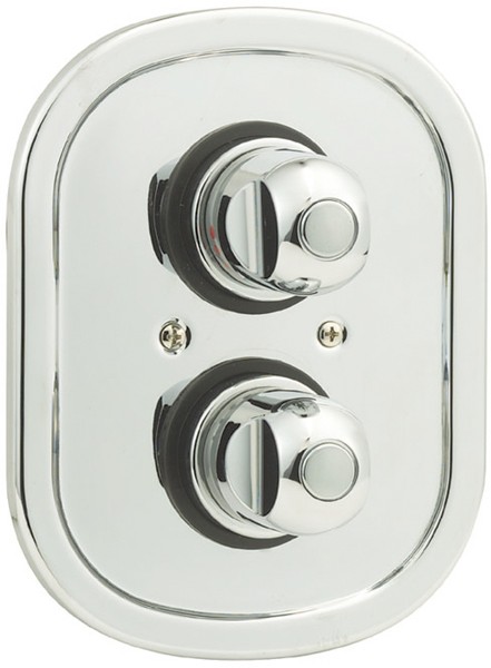 Larger image of Deva Showers Thermostatic Concealed Shower Valve (Chrome).