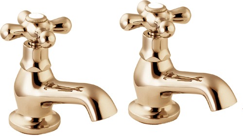 Example image of Deva Regency Bath Tap Pack 1 (Gold).