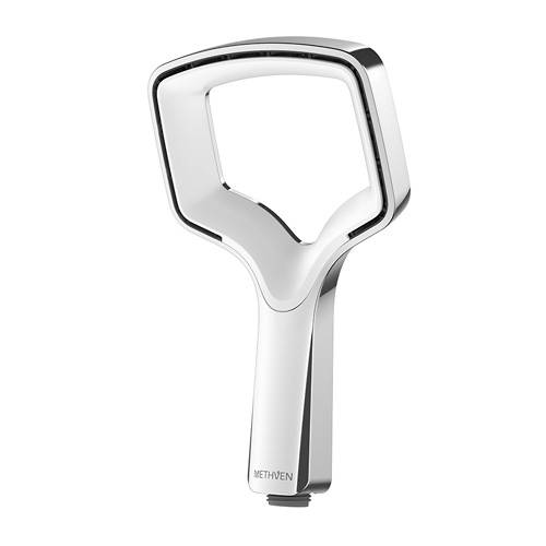 Larger image of Methven Aurajet Rua Shower Handset (Chrome & White).