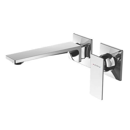 Larger image of Methven Surface Wall Mounted Basin Or Bath Mixer Tap (Chrome).