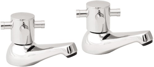 Larger image of Deva Sicilian Basin Taps (Pair).