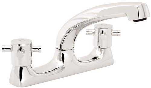 Larger image of Deva Sicilian Dual Flow Kitchen Tap With Swivel Spout.