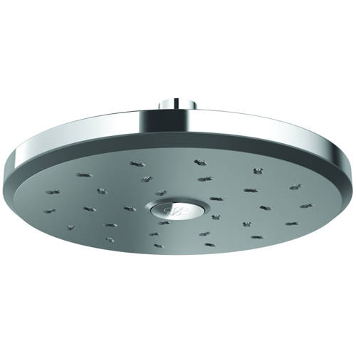 Larger image of Methven Kiri Satinjet Overhead Shower Head (Chrome & Graphite).