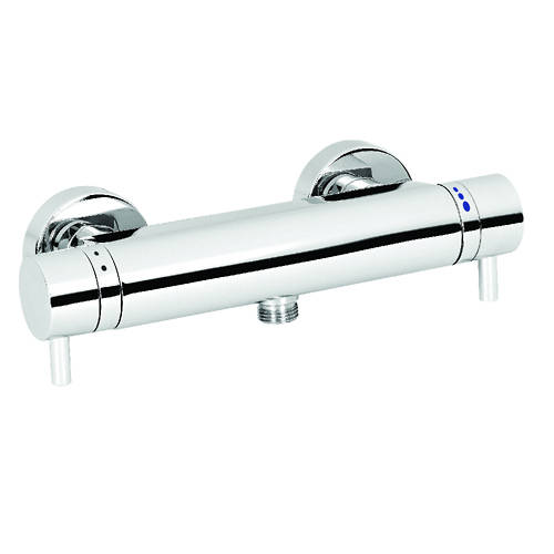 Deva Methven Sol Thermostatic Bar Shower Valve (Chrome).