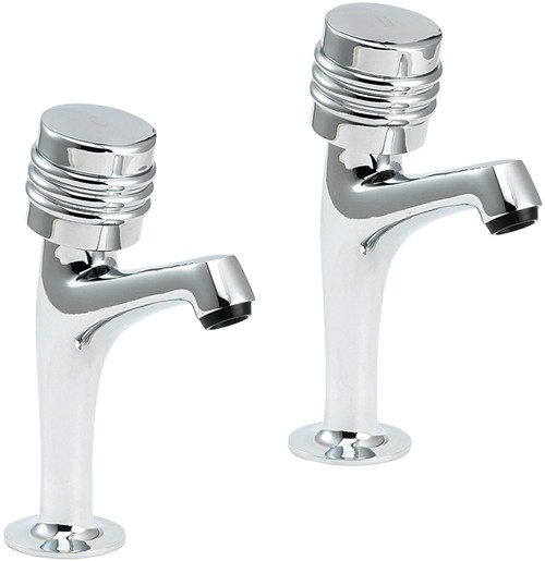 Larger image of Deva Solerno High Neck Sink Taps (Pair).