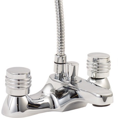 Larger image of Deva Solerno Bath Shower Mixer Tap With Shower Kit.