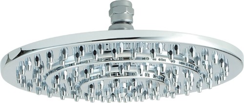 Larger image of Deva Shower Heads 10" Shower Head With Swivel Joint (Chrome).