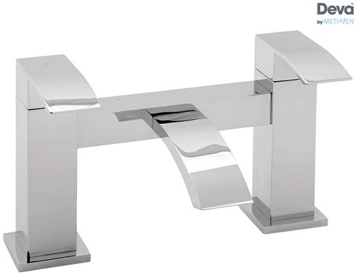 Larger image of Deva Swoop Bath Filler Tap (Chrome).