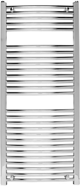 Larger image of TR Rads Curved Towel Rail. 500x1180mm. 2010 BTU.