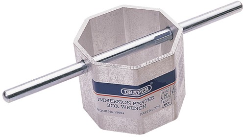Larger image of Draper Tools Immersion heater wrench. 85mm.