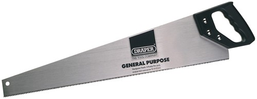 Larger image of Draper Tools General Purpose Hardpoint Handsaw.  550mm.