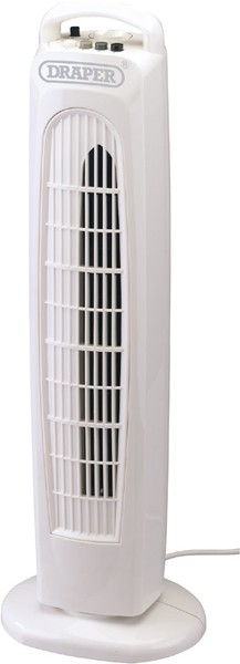 Larger image of Draper Oscillating Tower Fan (230V).