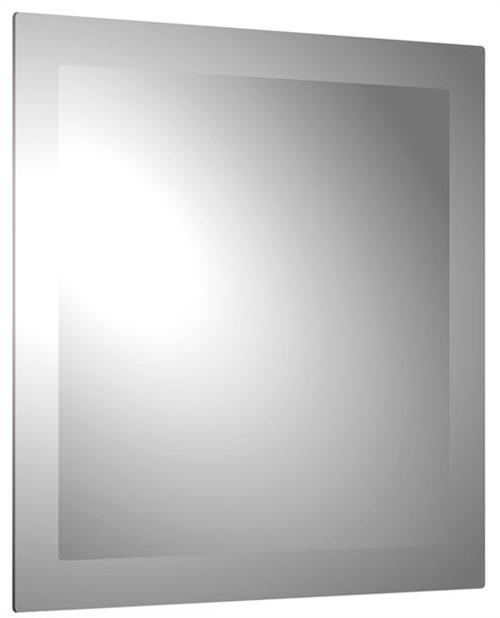 Larger image of Vado Elements Square Wall Mirror. 600x600mm.