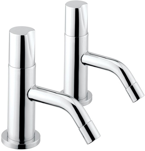 Larger image of Vado Ixus Basin Pillar Taps 1/2" (pair).