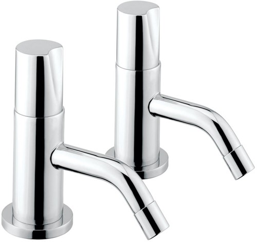 Larger image of Vado Ixus 3/4" Bath Pillar Taps.