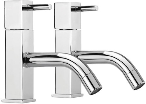 Larger image of Vado Mix2 Basin Pillar Taps 1/2"