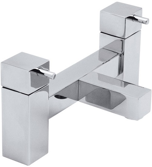 Larger image of Vado Mix2 Deck mounted 2 tap hole bath filler 3/4"