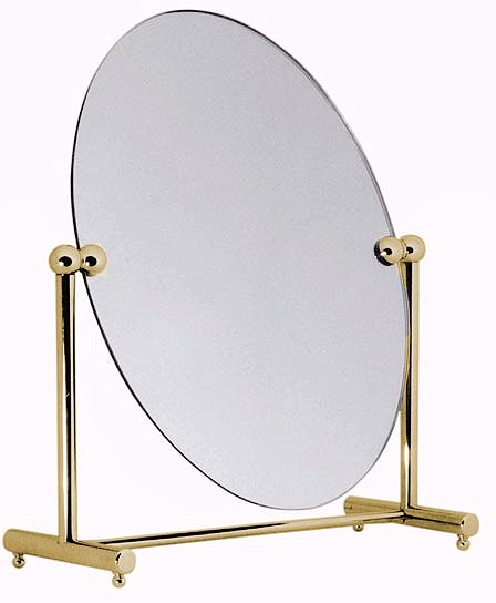 Larger image of Vado Tournament Free-standing  Mirror. 305x440mm (Gold).