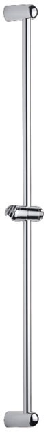Larger image of Vado Shower 900mm X-Class slide rail with twist control in chrome.