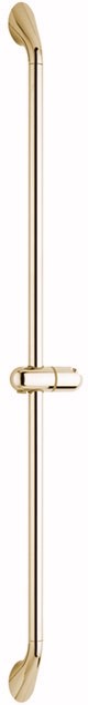Larger image of Vado Shower 900mm Y-Class slide rail with push button control in gold.