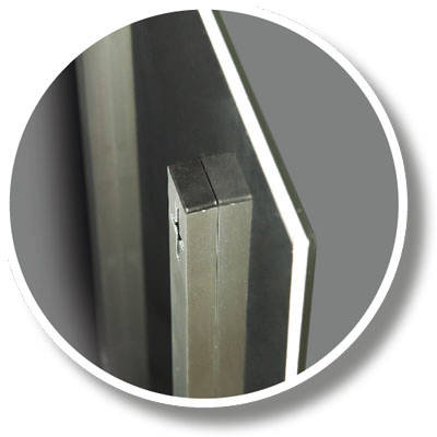 Example image of Eucotherm Infrared Radiators Mirror Finish Panel 600x900mm (600w).