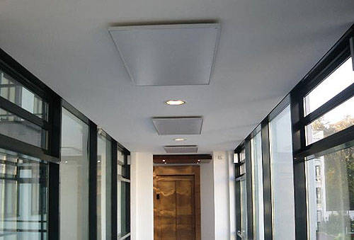 Example image of Eucotherm Infrared Radiators Standard White Panel 600x600mm (400w).