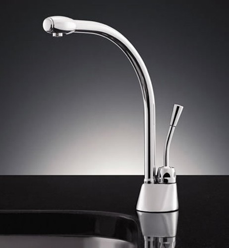 Example image of Franke Little Butler 1000 Steaming Hot Water Kitchen Tap (Chrome).