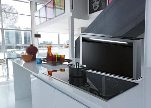 Example image of Franke Cooker Hoods Downdraft Cooker Hood (Stainless Steel & Black).