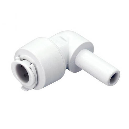 Larger image of FloFit+ Push Fit Stem Elbow (15mm).