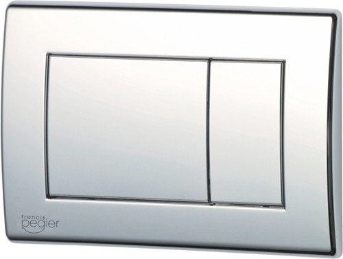 Larger image of Pegler Frames Dream Flush Plate (Chrome Plated). 274x165mm.