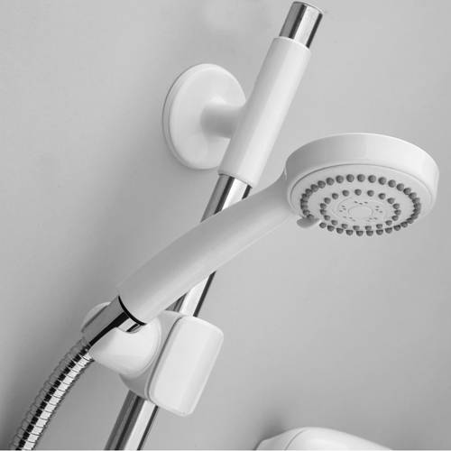 Example image of Galaxy Showers Aqua 3000M Electric Shower 8.5kW (White & Chrome).