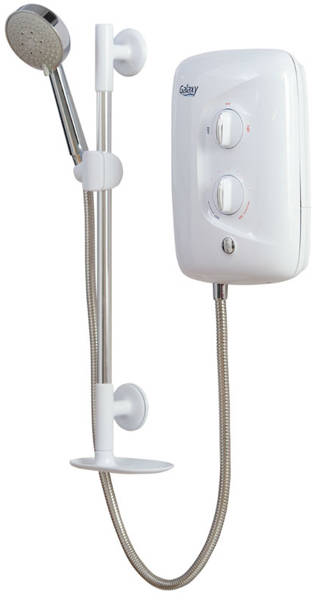 Example image of Galaxy Showers Aqua 3500M Electric Shower 8.5kW (White & Chrome).