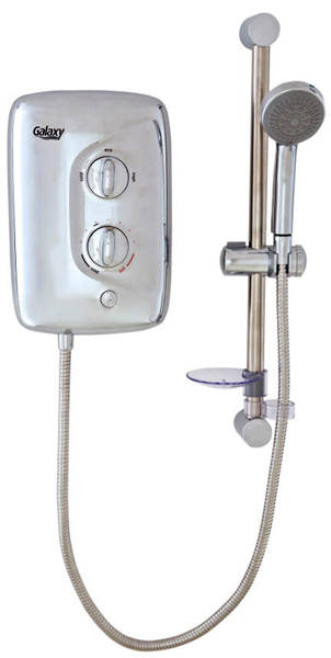 Larger image of Galaxy Showers Aqua 3500M Electric Shower 8.5kW (All Chrome).