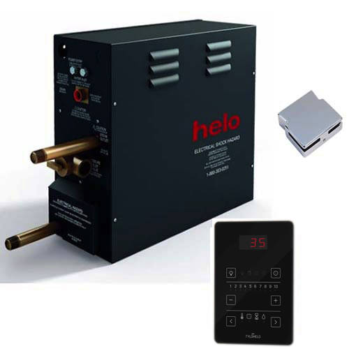 Larger image of Helo Steam Generator AW18 With Pure Control & Outlet. (26m/3, 18kW).