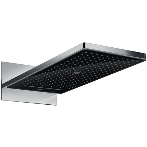Hansgrohe Black Rainmaker Select 3 Jet Shower Head ( & Chrome).