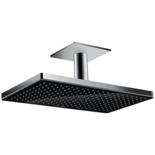 Hansgrohe Black Rainmaker Select 460 1 Jet Shower Head ( & Chrome).