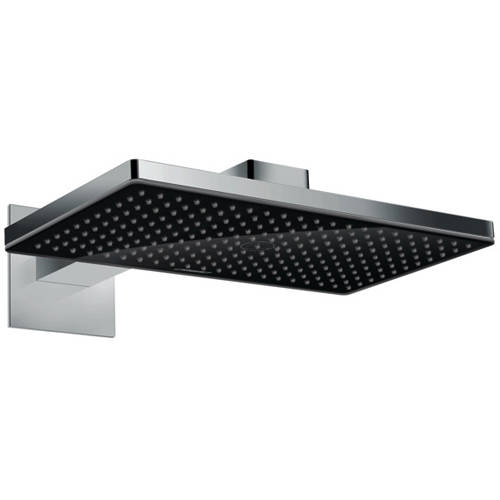 Hansgrohe Black Rainmaker Select 460 1 Jet Shower Head ( & Chrome).