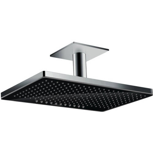 Hansgrohe Black Rainmaker Select 460 2 Jet Shower Head ( & Chrome).