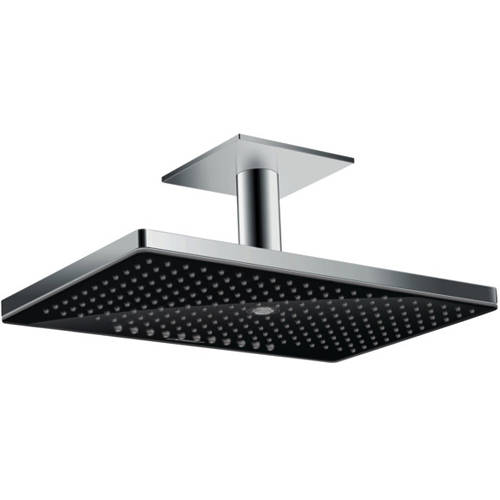 Hansgrohe Black Rainmaker Select 460 3 Jet Shower Head ( & Chrome).