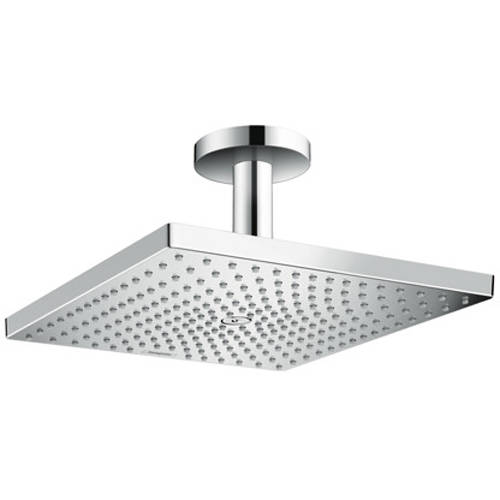 Hansgrohe Raindance E 300 1 Jet Shower Head & Ceiling Arm (300X300mm).