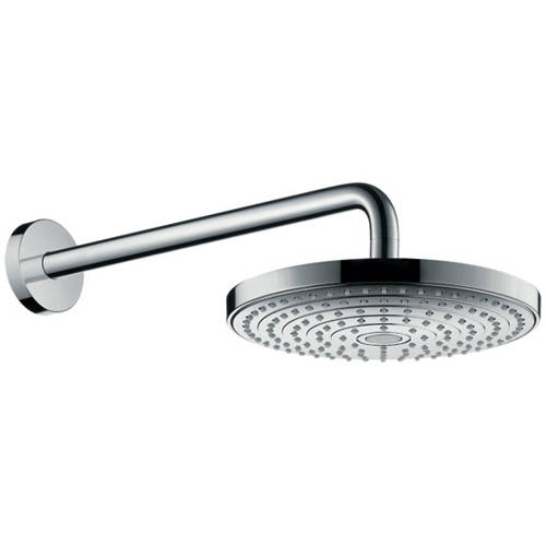 Hansgrohe Raindance S 240 Air 2 Jet Shower Head & Arm (240Mm, Chrome).