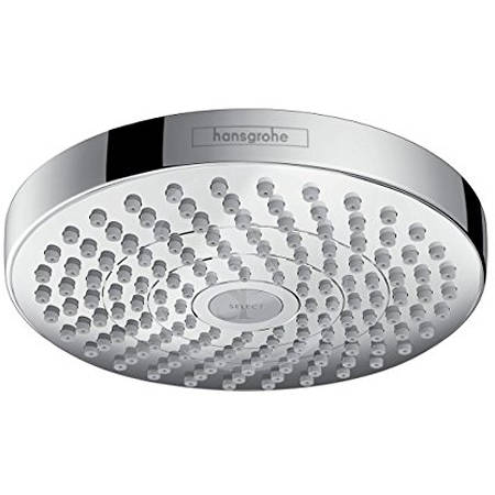 Hansgrohe Croma Select S 180 2 Jet Eco Shower Head (180Mm, Chrome).