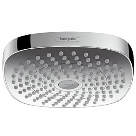 Hansgrohe Croma Select E 180 2 Jet Eco Shower Head (180X180, Chrome).