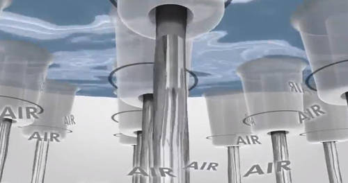 Example image of Hansgrohe PuraVida 400 Air 1 Jet Eco Shower Head & Arm (390x260, Chrome).
