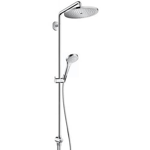 Hansgrohe Croma Select 280 Air 1 Jet Showerpipe Pack Reno With Ecosmart.